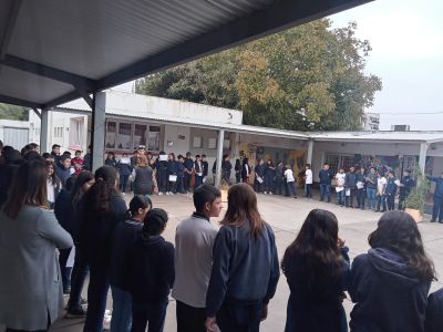 Ensayo del Himna en lenguaje de señas