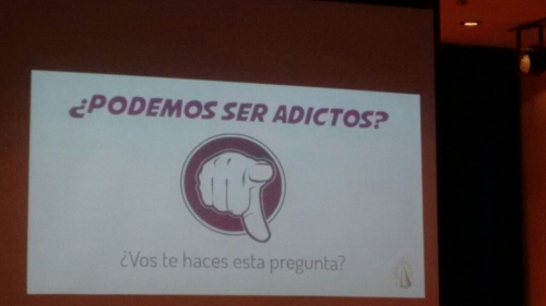 Charla sobre adicciones