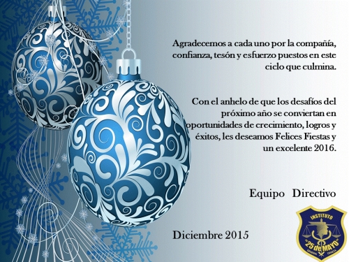 Felices Fiestas!