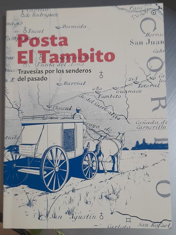 Visita de la autora del libro &quot;Posta El Tambito&quot;