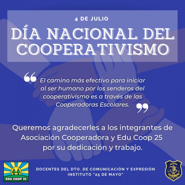 Día Nacional del Cooperativismo