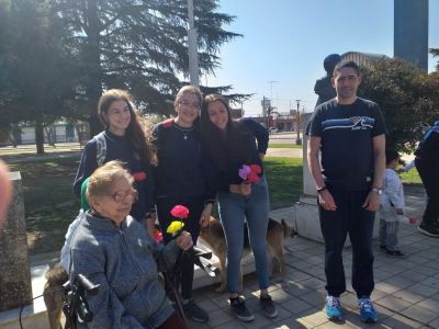 Actividad conjunta con la Escuela San Martín y el Hogar del Hospital