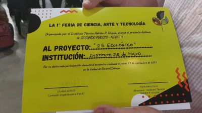 1° Feria de Ciencias, Arte y Tecnología