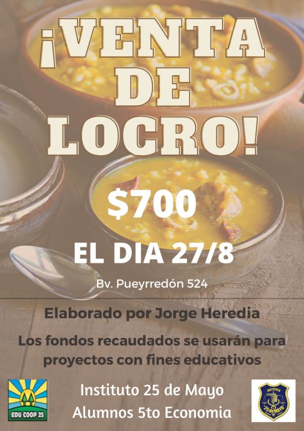 Venta de locro