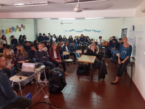 Actividades realizadas con alumnos de Alemania