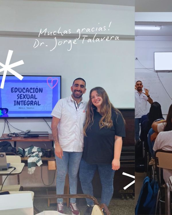 Charla de Educación Sexual Integral con 5° Año