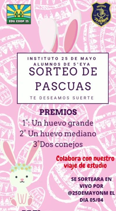 Sorteo de Pascuas