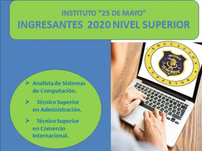 INSCRIPCIONES INGRESANTES 2020