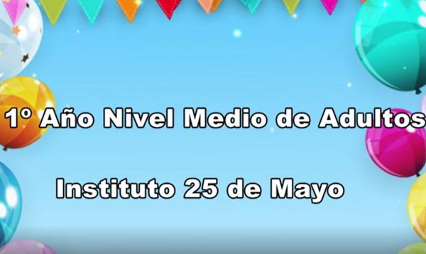 ¡Feliz cumple 25! Primer Año NMA