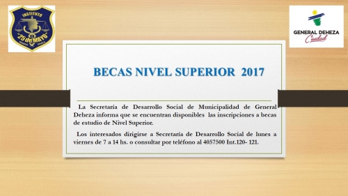 Becas Nivel Superior