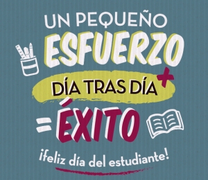 Feliz día del Estudiante!